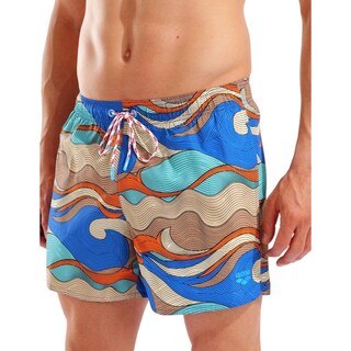 Foto 4 | Foto 4 | Short Arena Water Prints Allover Para Hombre Multicolor