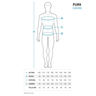 Foto 6 | Foto 6 | Short Arena Water Prints Allover Para Hombre Azul Marino