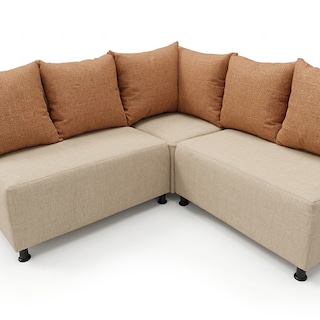 Foto 3 | Foto 3 | Sala Chica Esquinera Pequeña Estancia Beige Vite Reinicia 21 Muebles