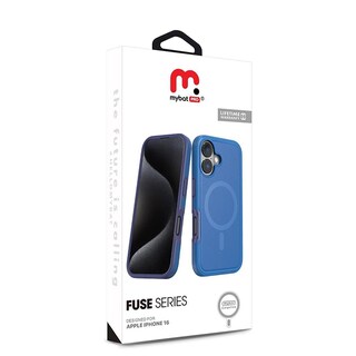 Foto 2 | Foto 2 | Funda Case Mybat Fuse Mag Para Iphone 16 - Azul