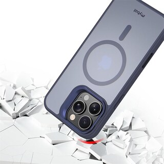 Foto 3 | Foto 3 | Funda Case Mybat Inframe Mag Para Iphone 16 Pro Max - Azul Transp