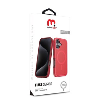 Foto 3 | Foto 3 | Funda Case Mybat Fuse Mag Para Iphone 16 - Roja
