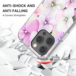 Foto 3 | Foto 3 | Funda Case Mybat Mood Mag Para Iphone 15 Pro Max - Flores