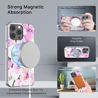 Foto 5 | Foto 5 | Funda Case Mybat Mood Mag Para Iphone 15 Pro Max - Flores