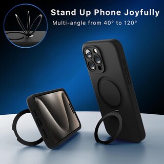 Foto 6 | Foto 6 | Funda Case Mybat Sleekfit Para Iphone 15 Pro Max Negra