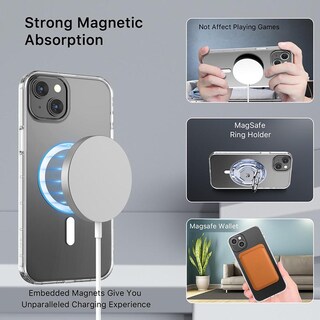 Foto 5 | Foto 5 | Funda Case Mybat Mood Mag Para Iphone 15 - Transparente