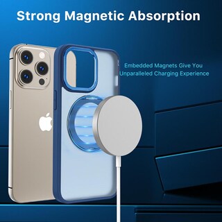 Foto 4 | Foto 4 | Funda Case Mybat Shade Mag Para Iphone 15 Pro Max - Azul