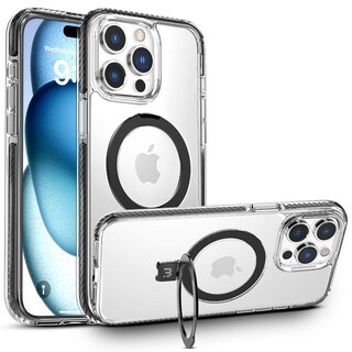 Foto 1 | Foto 1 | Funda Case Mybat Lure Mag Para Iphone 15 Pro Max - Negra Transp