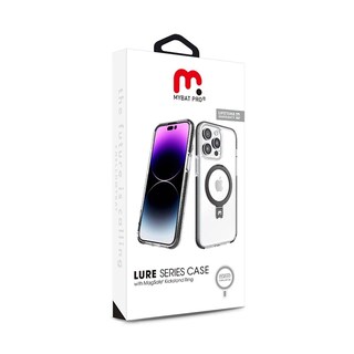 Foto 2 | Foto 2 | Funda Case Mybat Lure Mag Para Iphone 15 Pro Max - Negra Transp
