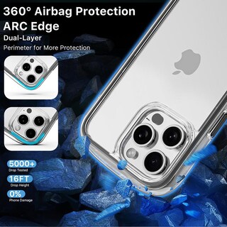 Foto 3 | Foto 3 | Funda Case Mybat Airfilled Para Iphone 15 Pro Max - Tatanio Transparente