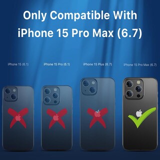Foto 4 | Foto 4 | Funda Case Mybat Airfilled Para Iphone 15 Pro Max - Tatanio Transparente