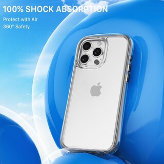 Foto 6 | Foto 6 | Funda Case Mybat Airfilled Para Iphone 15 Pro Max - Tatanio Transparente