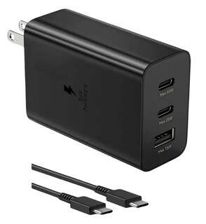 Foto 1 | Foto 1 | Cargador Rápido Triple Puerto 65w Tipo C Modelo Negro