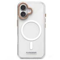 Funda Puregear Slimshell Plus Mag Para Iphone 17 Transp Naranja