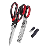 Tijeras De Cocina Multiusos 2 Piezas Eo Safe Imports Esi-24682 Negro