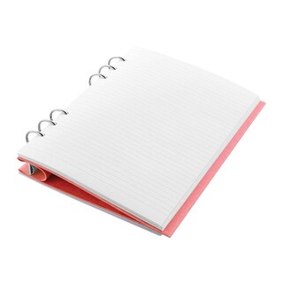 Foto 2 | Foto 2 | Cuaderno Filofax Clipbook Con Cubierta Rosa Imitación Cuero A5