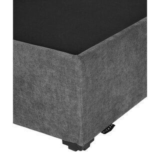 Foto 7 | Foto 7 | Cabecera Dicasa Zefyr Gris Oscuro Individual + Base Cama