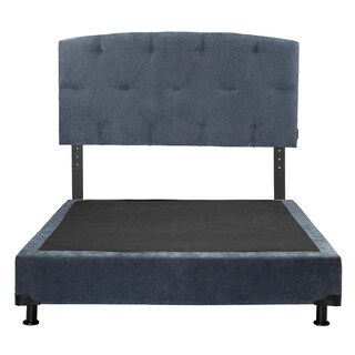 Foto 2 | Foto 2 | Cabeceradicasa Sigma Azul Individual + Box