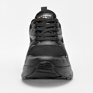 Foto 3 | Foto 3 | Stars Of The World Tenis Chunky Negro Oro Para Mujer