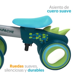 Foto 3 | Foto 3 | Correpasillos Apache Dino Verde Con Luces Y Música