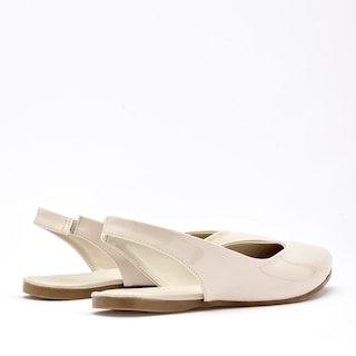 Foto 5 | Foto 5 | Been Class Balerina Destalonada Beige Charol Para Mujer