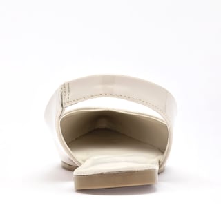 Foto 6 | Foto 6 | Been Class Balerina Destalonada Beige Charol Para Mujer