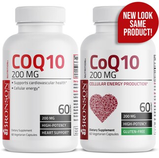 Foto 2 | Foto 2 | Suplemento Dietético Bronson Vitamins Coq10 200 Mg 120 Comprimidos Antioxidante