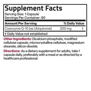Foto 6 | Foto 6 | Suplemento Dietético Bronson Vitamins Coq10 200 Mg 120 Comprimidos Antioxidante