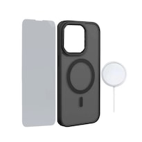 Funda Para Iphone 16 Pro Max Con Accesorios 3 Piezas Eo Safe Imports Esi-24650 Negro