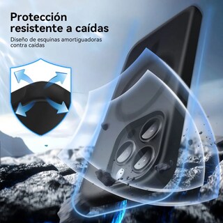 Foto 3 | Foto 3 | Funda Para Iphone 16 Pro Max Con Accesorios 3 Piezas Eo Safe Imports Esi-24650 Negro