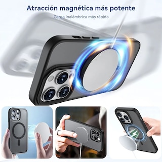 Foto 4 | Foto 4 | Funda Para Iphone 16 Pro Max Con Accesorios 3 Piezas Eo Safe Imports Esi-24650 Negro