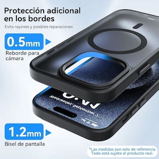 Foto 5 | Foto 5 | Funda Para Iphone 16 Pro Max Con Accesorios 3 Piezas Eo Safe Imports Esi-24650 Negro