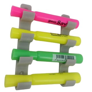 Foto 6 | Foto 6 | Porta Plumones De Escritorio 3d Art Mxrzg-005 5 Pares Gris