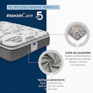 Foto 5 | Foto 5 | Colchón King Size Restonic Luxe Kit Soporte Ortopédico 2 Almohadas + Balón