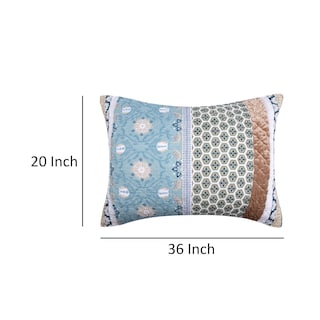 Foto 5 | Foto 5 | Funda De Almohada Benjara Ello Acolchada Estándar 66 Cm Estilo Bohemio
