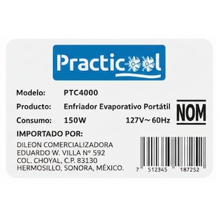 Foto 6 | Foto 6 | Enfriador Evaportativo Practicool Ptc4000 Color Blanco
