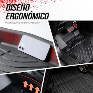 Foto 6 | Foto 6 | Dunari Powersports Kit Tapetes Uso Rudo Tipo Bandeja Compatible Con Nautilus 2024 A 2025 (A3145)