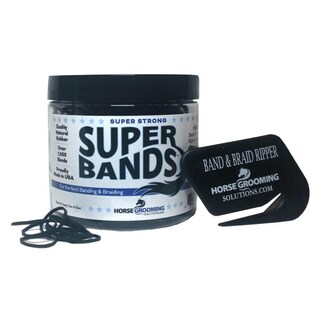 Foto 1 | Foto 1 | Bandas Elásticas Para Productos Saludables Para El Cuidado Del Cabello Super Bands Black