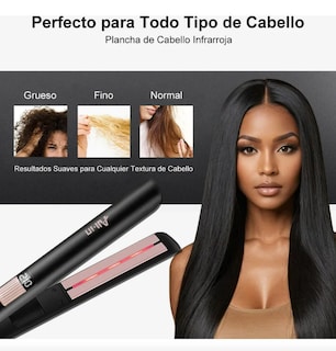 Foto 2 | Foto 2 | Plancha para Cabello 2 En 1 Profesional Modelo Negro