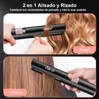 Foto 4 | Foto 4 | Plancha para Cabello 2 En 1 Profesional Modelo Negro