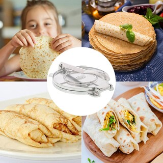 Foto 2 | Foto 2 | Prensa para Tortillas Alpine Cuisine Resistente Aluminio Fundido de 20 cm