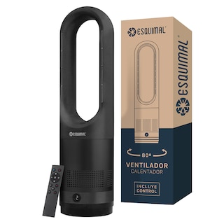 Foto 1 | Foto 1 | Ventilador Calefactor 2 En 1 Esquimal Grafito-gris Sin Aspas Silencioso