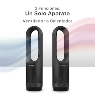 Foto 2 | Foto 2 | Ventilador Calefactor 2 En 1 Esquimal Grafito-gris Sin Aspas Silencioso