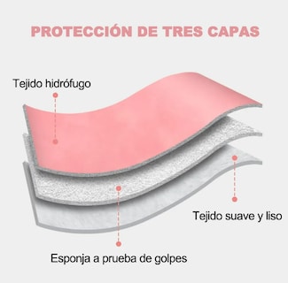 Foto 4 | Foto 4 | Funda Maletín Para Tablet 10–11” De Cuero Pu Modelo Rosa