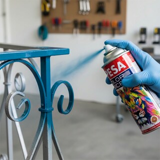 Foto 5 | Foto 5 | Pintura En Aerosol Multiusos Alta Cobertura Azul Metalico