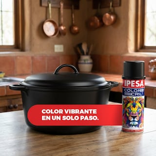 Foto 5 | Foto 5 | Pintura En Aerosol Negro Multiusos Secado Rápido Alta Temperatura