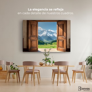 Foto 2 | Foto 2 | Cuadro Decorativo Para Sala Canvas Umbral De Montaña 90x60