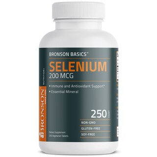 Foto 5 | Foto 5 | Suplemento Bronson Selenium 200 Mcg Inmunológico Y Antioxidante 250 Tabletas