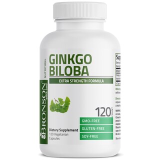 Foto 3 | Foto 3 | Suplemento Bronson Ginkgo Biloba Extra 500 Mg 120 Cápsulas Libre De Transgénico