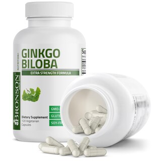 Foto 4 | Foto 4 | Suplemento Bronson Ginkgo Biloba Extra 500 Mg 120 Cápsulas Libre De Transgénico